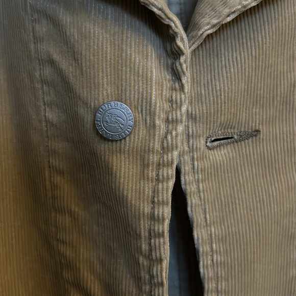 Vintage Burberry Tan Corduroy Jacket - Picture 4 of 4